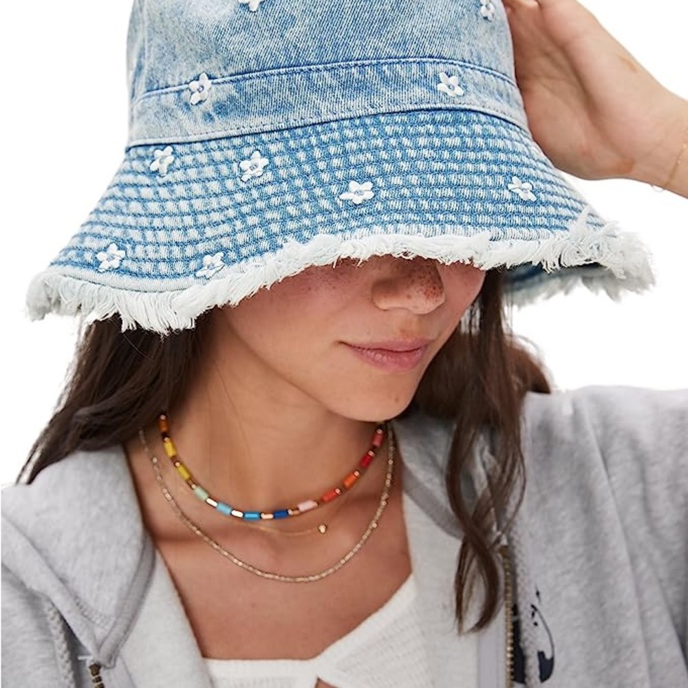 American Eagle x The Summer I Turned Pretty Denim Bucket Hat